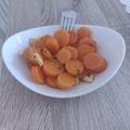 El cooksnap de Rocio cuando hizo Zanahorias aliñadas.