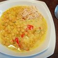 El cooksnap de Mauricio Lorca cuando hizo Garbanzos Thai.
