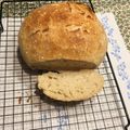 Ferencné Szekeres Cooksnap-ja, amikor elkészítette a(z) Dagasztás nélküli kenyér receptet.