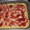 El cooksnap de Araceli Espinola cuando hizo Tarta de Frutilla.