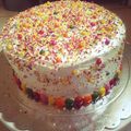 Cooksnap de MB Cuisine et Pâtisserie sur la recette Layer cake vanille framboise