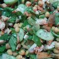 El cooksnap de Xisca Bascuñana cuando hizo Ensalada de garbanzos con pollo.
