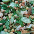 El cooksnap de Xisca Bascuñana cuando hizo Ensalada de garbanzos con pollo.