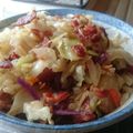 4everatwin's cooksnap of when they made Fried Cabbage....