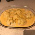 El cooksnap de cova cuando hizo Coliflor con bechamel de cebolla al toque de orégano Thermomix.