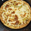 El cooksnap de Alejandra Vlkovic cuando hizo Tarta de zapallitos.