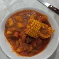 El cooksnap de Mariano Falese cuando hizo Guiso de verdura y carne.