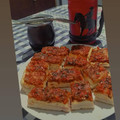 El cooksnap de Valee Andreoli cuando hizo Pizza rellena.