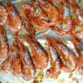El cooksnap de Ligia cuando hizo Gambones al horno.