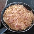 El cooksnap de Juan Manuel cuando hizo Espagueti a la carbonara básicos.