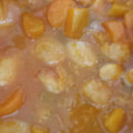 El cooksnap de Cris Robles cuando hizo Alubias con calabaza.