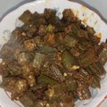 Binni yadav का कुकस्नैप जब उन्होंने मसाला भिंडी(masala bhindi recipe in hindi) बनाया था।