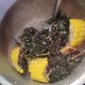 Cooksnap dari Maya Elyani untuk resep Bobor Bayam Merah