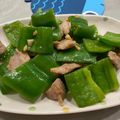 陳波波 的 青椒炒肉絲 cooksnap