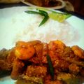 Riya Samadder's cooksnap of when they made লতি চিংড়ি(loti chingri recipe in Bengali).