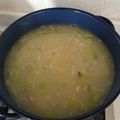 El cooksnap de Aldo Elias Marin cuando hizo Sopa de Poro.