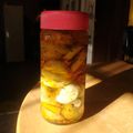 El cooksnap de Ana Lis Lugli cuando hizo Berenjenas en Escabeche.