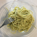 El cooksnap de Yazmin Luna cuando hizo Spaghetti al cilantro.