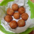 Cooksnap dari Fina Masak untuk resep Bola" terigu isi keju