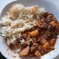 El cooksnap de Llameli Valle cuando hizo Carne Molida En Chipotle.