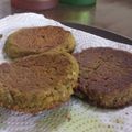 El cooksnap de Bea cuando hizo Falafel.
