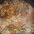 El cooksnap de roxapordos cuando hizo Guiso de arroz con carne y verduras.