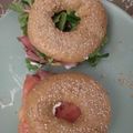 El cooksnap de Pati Heeren cuando hizo Bagels Caseros.