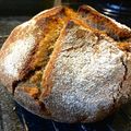 Cooksnap de Pedro Corrêa quando cozinhou Pão integral de fermentação naturalPain aú levain naturel.