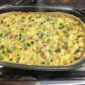 El cooksnap de Austral cuando hizo Quiche de verduras y jamón 🌽🥕🥒👌🏻.