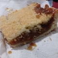 El cooksnap de Micaela Mendez cuando hizo Tarta de dulce de leche y coco en Essen.