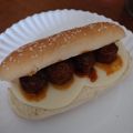carrie's cooksnap of when they made Yummy Apple Jelly Meatballs / Hoagies.