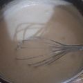El cooksnap de Claudia Coronel cuando hizo Salsa blanca o bechamel fluida.