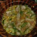 El cooksnap de Carlos Colin cuando hizo Carne de puerco con calabacitas.