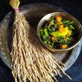 Rishika's cooksnap of when they made পুঁই শাকের তরকারি (pui sager tarkari recipe in Bengali).