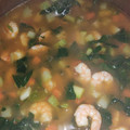 El cooksnap de Martha Fabiola Pérez Íñiguez cuando hizo Caldo de camarón fresco, con mucha verdura.