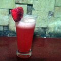Shalonah's cooksnap of when they made Strawberry proseco mojito.
