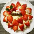 さちよっち's cooksnap of when they made 苺のバタークリームケーキ★.