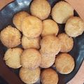 El cooksnap de Cris cuando hizo Galletas de mantequilla con coco "Sablés noix coco".