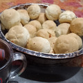 El cooksnap de diego velázquez cuando hizo Pancitos saborizados de queso con harina leudante.