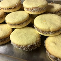 El cooksnap de Florencia Tobia cuando hizo Alfajores de maicena.