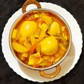 Bindi Dey's cooksnap of when they made ডিম চচ্চড়ি.