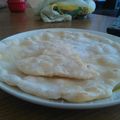 El cooksnap de Barbara Viñame cuando hizo Pan tipo árabe sin gluten apto celíacos.