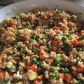 Candice 's cooksnap of when they made Easy Egg Fried Rice.