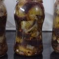 El cooksnap de Naty Ortega cuando hizo Berenjenas al escabeche.