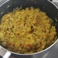 El cooksnap de Karina Diaz Essad cuando hizo Arroz meloso con pollo.