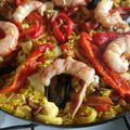 El cooksnap de Marcelo García cuando hizo Mi paella dominguera.