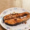 Crystal 的 蒜香黑胡椒煎鮭魚 cooksnap