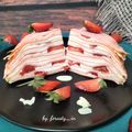 Cooksnap dari Ferasty untuk resep Coco Pandan Crepes Cake