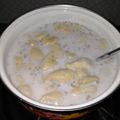 Cooksnap shazrina semasa beliau membuat Suafa'i (Bubur Pisang dan Sagu).