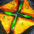 @shipra verma का कुकस्नैप जब उन्होंने तवा आलू सैंडविच (tawa aloo sandwich recipe in Hindi) बनाया था।